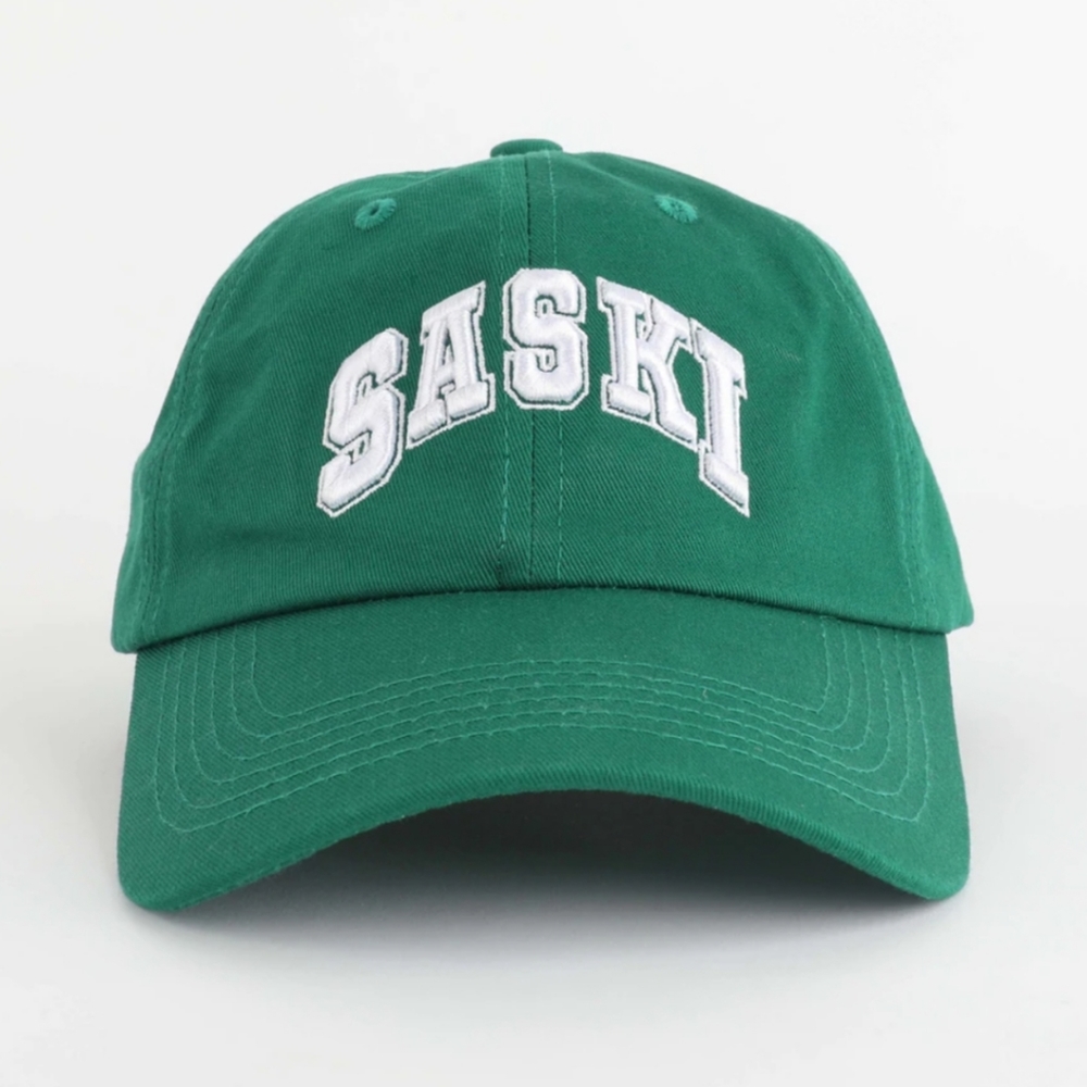 Saski green hat